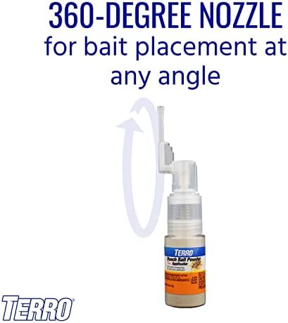 Terro T530 Roach Bait Powder Plus Applicator