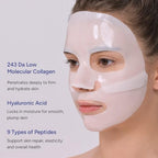 SUNGBOON EDITOR Korean Glass Skin Deep Collgen Boost Set | Valentine Day Gift | Real Collagen 2,160,000PPB for Elasticity | Hydrating Collagen Face Mask | Face Serum for Women | Korean Skin Care Set