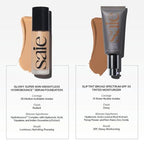 Saie Glowy Super Skin Tint Liquid Foundation - Hydrating Serum Foundation with Lightweight, Medium Coverage - Formulated with Hyaluronic Acid to Hydrate, Brighten and Plump - Shade 20 (1.01 oz)
