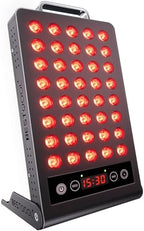 Bestqool Red Light Therapy, Dual Chip 660nm 850nm Clinical Grade Red Light Therapy for Face, Portable Infrared Light Therapy for Body, Pain Relief, Muscle Fast Recovery. 50W.