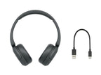 Sony WH-CH520 Wireless On-Ear Bluetooth Headphones with Microphone, Black