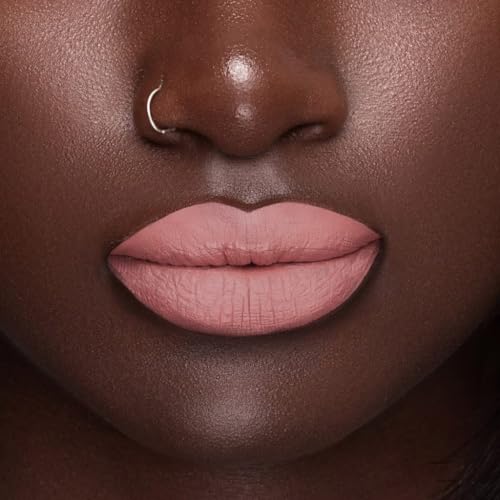 Beauty Bakerie Lip Whip Liquid Lipstick for Women, Waterproof Lip Gloss, Tint, Stain Long Lasting Hydrating Moisturizer, Matte or Metallic, 3.5mL, Honey