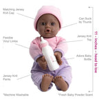 Adora Black Baby Doll Girl, 11 inch Sweet Baby Unicorn, Machine Washable (Amazon Exclusive) 1+