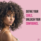 Dippity Do Girls with Curls Curl Enhancing Mousse - Lightweight 3-in-1 Defining Mousse for Curly and Wavy Hair - Hibiscus and Olive Oil for Frizz Free and Bouncy Curls - 200 mL/6.7 fl oz - 2 Pack