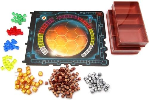 Stronghold Games Terraforming Mars Ares Expedition Card Game Collectors Edition ,1 to 4 players, Orange