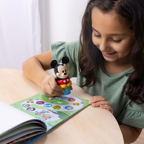 Melissa & Doug Sticker Wow!™ Disney Mickey Mouse Bundle: 24-Page Activity Pad, Stamper, 500 Stickers, Mini Pad, Arts and Crafts Fidget Toy Collectible Character
