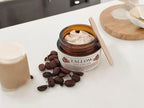 Grass-Fed Beef Tallow Eye Cream Infused with Coffee Beans - Rosehip Oil, Vitamin E - All Natural & Organic - Chemical Free - Non Toxic - Whipped - 1 oz Amber Glass Jar