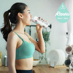 Sugar Free Electrolyte Water, Zero Calorie Hydration Drink, Refresh, Hydrate & Recover, Electrolytes+Vitamin B's + Focus, Comes in Eco-friendly Tetra Pak® packages (Peach, 12 Packs)
