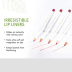 Honeybee Gardens Irresistible Lip Liner In Perfection, Mocha Rose Color, Long-Lasting, Gluten-Free, Vegan, 0.04 oz