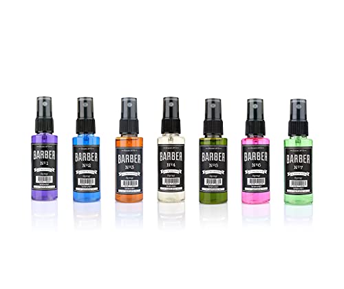 Marmara Barber Cologne - Best Choice of Modern Barbers and Traditional Shaving Fans Travel Size (50 ml, Travel Set)