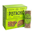 South 40 Snacks Crunchy Pistachio Bar, Just 4 Ingredients, Touch of Honey (40g Bar, Pack of 12)