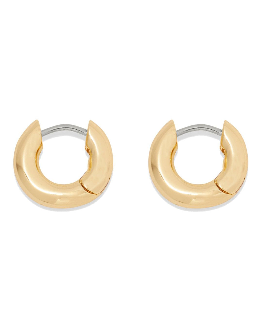 gorjana - Lou Huggies 1/2" Drop - 18k Gold Plated for Women