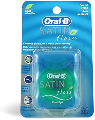 Oral-B Complete SATINfloss Dental Floss Mint - 55 yds., Pack of 5