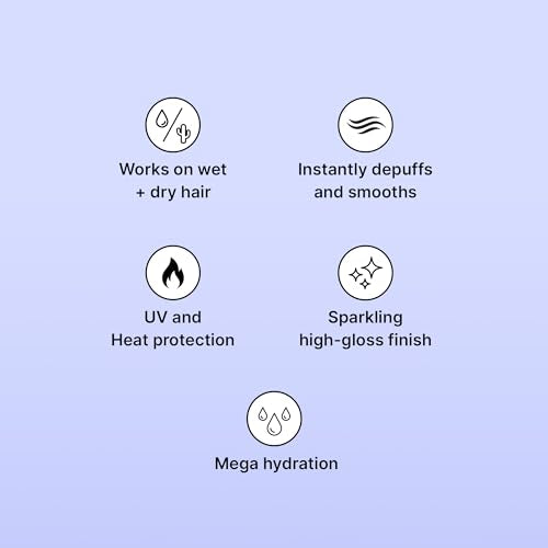 COLOR WOW One Minute Transformation – Instant frizz fix| Nourishing styling cream smooths, tames + defrizzes on the spot| Avocado oil + Omega 3’s hydrate, repair for silkier, smoother texture