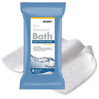 Stryker - Sage Essential Bath Cleansing Washcloths - 30 Packages, 240 Cloths, Ultra-Soft and Medium Weight Cloth, Hypoallergenic