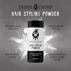 Hair Styling Powder, All-day Invisible Hold Hair Volumizer and Texture Powder for Men and Women, Styling Powder with Matte Finish - 6-Piece Set, 10g