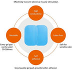 50 Pcs/25 Pack Gel Pads for Abs Stimulator Ab Trainer Replacement Gel Sheet for EMS AB Stimulator Gel Pad for All Abdominal Belts Muscle Stimulator Ab Toner
