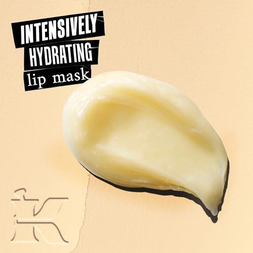Kiehl's Buttermask For Lips, Hydrating Overnight Lip Mask, Nourishes & Restores Dry Lips, Intense Hydration, with Coconut Oil & Wild Mango Butter, Paraben-free, Fragrance-free - 0.35 fl oz