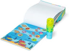 Melissa & Doug Sticker Wow!™ Sea Turtle Bundle: 24-Page Activity Book, Refillable Sticker Stamper, Mini Pad, 500 Stickers, Arts and Crafts for Kids Ages 3+