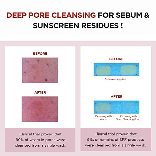 SKIN1004 Madagascar Centella Poremizing Deep Cleansing Foam 4.22 fl.oz, 125ml, Remove Pore-Clogging Debris
