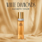 Body Powder for Women by Elizabeth Taylor, White Diamonds, Fragrance with Body Puff, 2.6 Oz