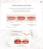 Heart Percent Dote On Mood Pure Glow Tint, Watery & Lightweight Moisturizing Lip Stain Long Lasting Liquid Lipstick 6.8g, #14. Magenta Dew