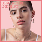 Lip Liner - Lip Liner Stain, Peel Off Lip Stain, Long Lasting Lip Stain Peel Off with Natural Finish, Easy to Use, Waterproof, Smudge-proof, Transfer-proof, Highly Pigmented Color, Rose