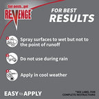 Bonide Revenge Termite & Carpenter Ant Killer Spray, 16 oz Concentrate, Long Lasting Pesticide for Indoors and Outdoors