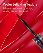 VIDIVICI Millennial Tint Glit - Transfer Proof Moisture Korean Lip Tint with Long-Lasting Color, Lightweight Water Jelly Texture, Hydrating & Smudge-Free Lip Stain, 0.13oz (07 BEST BUD)