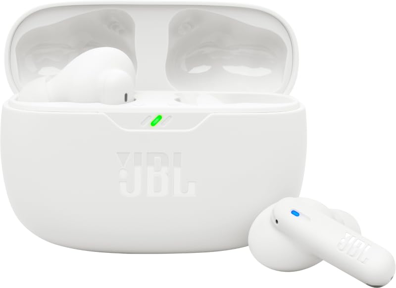 JBL Vibe Beam 2 - Noise Cancelling Earbuds - White