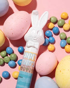 Vegan, Gluten Free Bunnies (2 Pack) Chocolate Candy Filled Easter Tubes | Dairy Free Chocolate Easter | Milk, Nut, Soy and Sesame Free by No Whey Foods