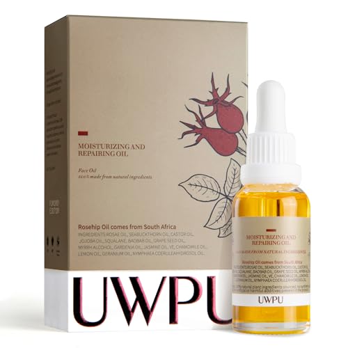 Rosehip Face Oil 30ml | Deep Hydration & Antioxidant Rich | Nourish, Repair, & Skin Care | 100% Natural, Cold-Pressed Formula | Perfect for Dry, Sensitive Skin