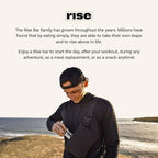 Rise Whey Protein Bars - Honey Cinnamon | Breakfast Bar & Protein Snack 18g Protein 4g Fiber Just 5 Whole Food Ingredients Gluten-Free Soy Free