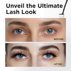 BEYELIAN Lash Bond and Seal, Cluster Lash Glue for Individual Cluster Lashes DIY Eyelash Extensions Latex Free Aftercare Sealant with Mascara Wand Super Strong Hold 72 Hours (2 Pack)