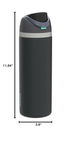 Owala FreeSip Stainless Steel Water Bottle 40 oz Foggy Tide