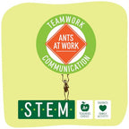 Insect Lore 50 Live Western Harvester Ants - Grown in USA - Includes STEM Activity Observation Journal