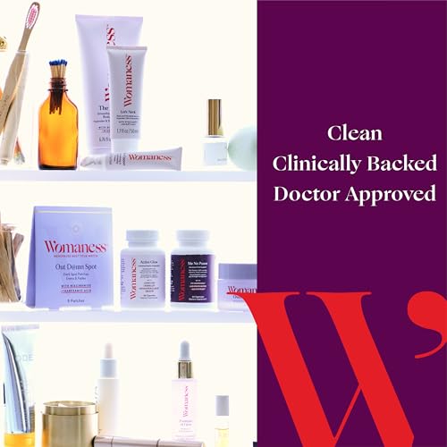 Womaness Eye Opener Anti Aging Eye Cream - Hyaluronic Acid & Bakuchiol Alternative Retinol Eye Cream for Dark Circles and Puffiness + Red Algae Extract to Firm & Revitalize Under Eye Bags (15ml)