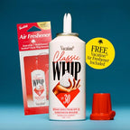 Vacation Classic Whip SPF 30 & Air Freshener Bundle, Whipped Sunscreen Mousse, Water-Resistant, Hydrating, "Lighter-Than-Air" Feel, Dermatologist-Tested, Vegan, 4 Oz.