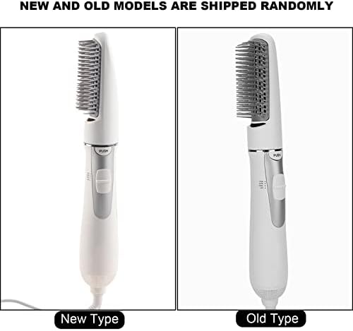 2 in 1 Hair Dryer Brush, Negative Ion Anti-frizz Hot Air Brush Blower, Professional Electric Household Hair Curling Comb, Protable Hair Dryer Comb Machine