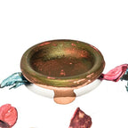 Traditional Moroccan Clay Pot Lip Stain – Deep Red, Plant-Based Lipstick & Cheek Tint, Infused with Poppy & Grenadine Peel for Moisturizing, Antioxidant Benefits