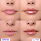 Wonderskin WONDER BLADING Top Gloss - Gold Glitter Lip Gloss, Hydrating and High Shine Finish Lip Makeup (Gold Glitter)