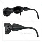 FreeMascot Red Light Therapy Glasses, Laser Safety Glasses IPL 200-2000nm, Eyes Protection for Tanning Goggles and Red Light Therapy