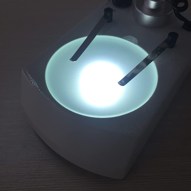 Lab Microscope Accessories Microscope Working Stage-Stereo Microscope Working Stage Translucent Board Frosted Work Board Round Specimen Plate Diameter 55mm 75mm 90mm 95mm 100m(Diameter 75mm)