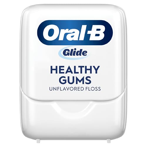 Oral-B Glide Healthy gums, unflavored floss 50M (Pack of 6)