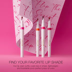 stila Calligraphy Lip Stain Long-Lasting Tint, Moisturizing, Transfer-Proof, Lightweight, Sheer Buildable Color, Fades to a Natural Wash of Colors