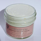 Coffee-Scented Whipped Tallow Cream, coffeeCream by Chad Mom featuring Coffea Arabica Oil & Organic Jojoba Oil, 3oz