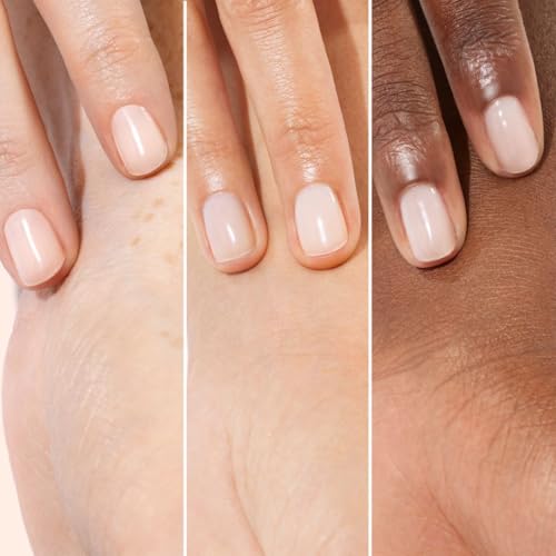 Manucurist Active Smooth™ 00 Nail Concealer Polish & Care - 2 in 1 Nude Nail Polish : Nail Strengthener and Growth - No Lamp - Ridge Filler for Nails - Natural Rosé Nail Polish