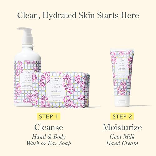 Beekman 1802 Pure Goat Milk Hand Cream - 2 oz - Moisturizing Lotion for Dry Skin - Anti-Aging Hydration - Good for Sensitive Skin - Cruelty Free - Packaging May Vary
