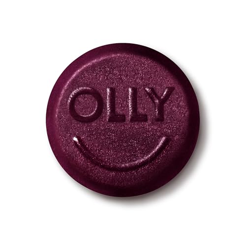 OLLY Sleep Gummy, 3mg Melatonin, L-Theanine, Chamomile, Lemon Balm, Sleep Aid, BlackBerry, 90 Count