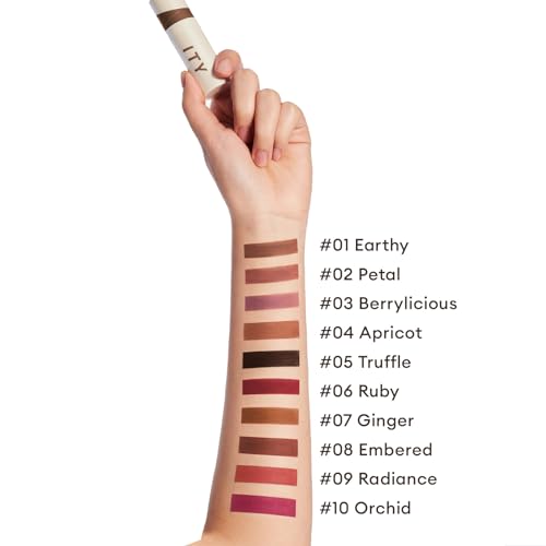 ITY Velvet Matte Finish Lip Stain-Mousse Textured Lip Clay, Orange Shade, Conceals Lip Lines, Rich Pigment Lip Tint Lipsticks, 0.14 oz (4g) in Ginger